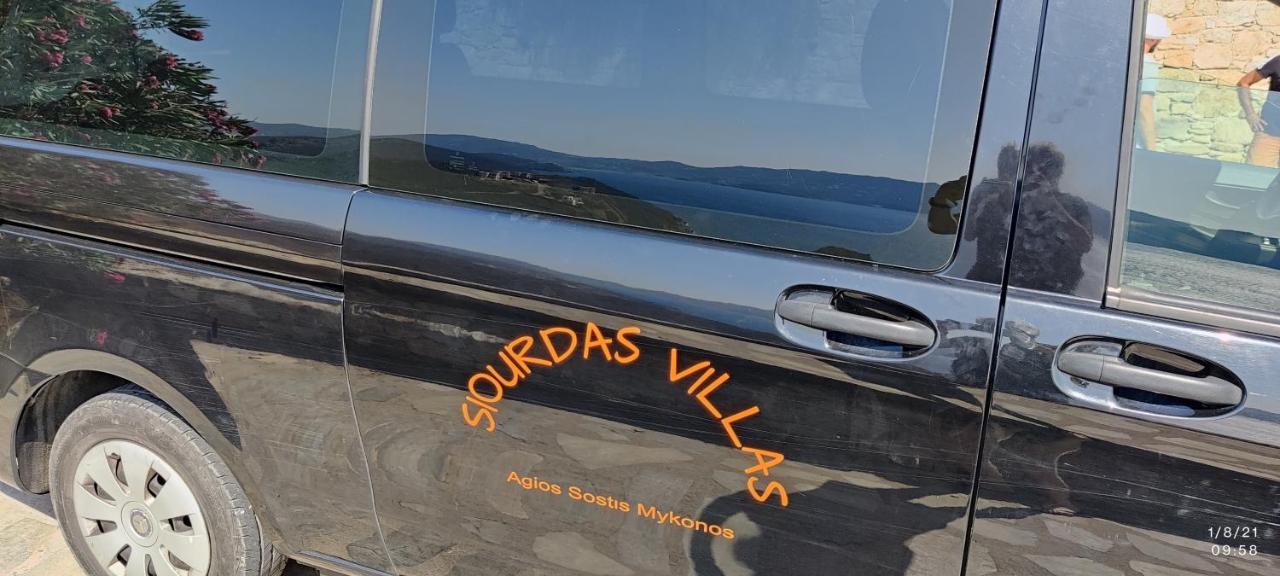 Siourdas Mykonos Villas Agios Sostis  ภายนอก รูปภาพ