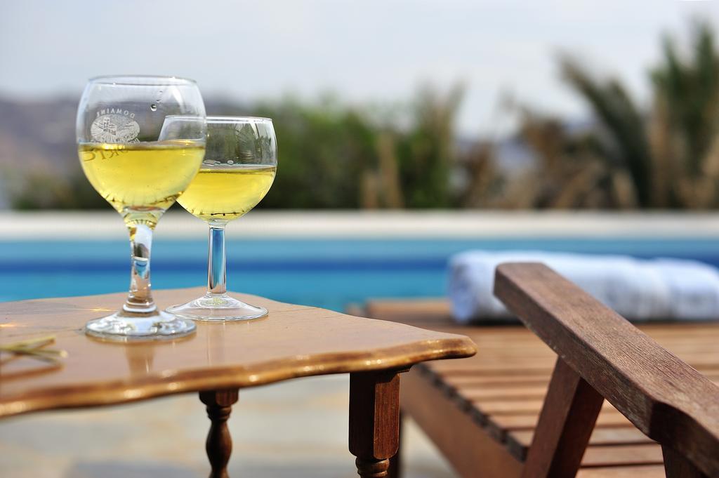Siourdas Mykonos Villas Agios Sostis  ภายนอก รูปภาพ
