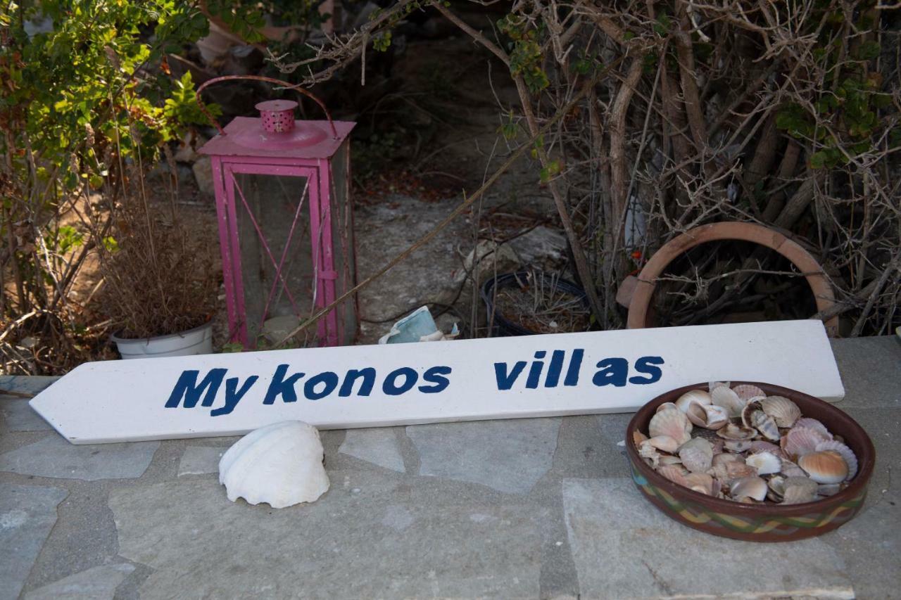 Siourdas Mykonos Villas Agios Sostis  ภายนอก รูปภาพ