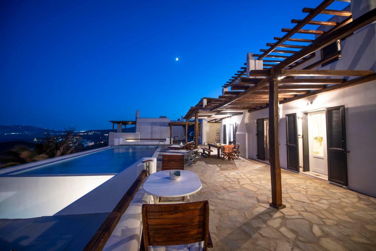 Siourdas Mykonos Villas Agios Sostis  ภายนอก รูปภาพ