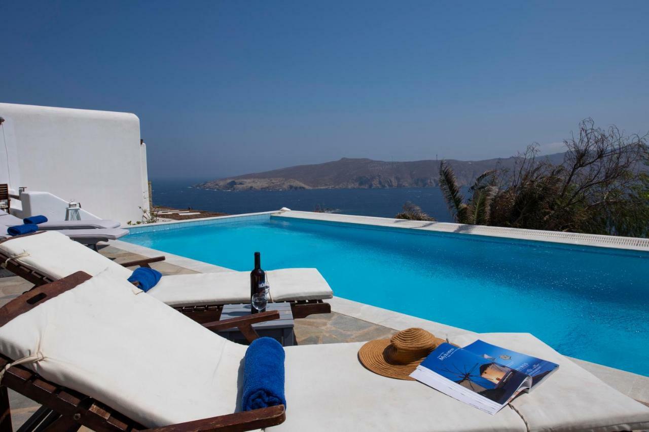 Siourdas Mykonos Villas Agios Sostis  ภายนอก รูปภาพ