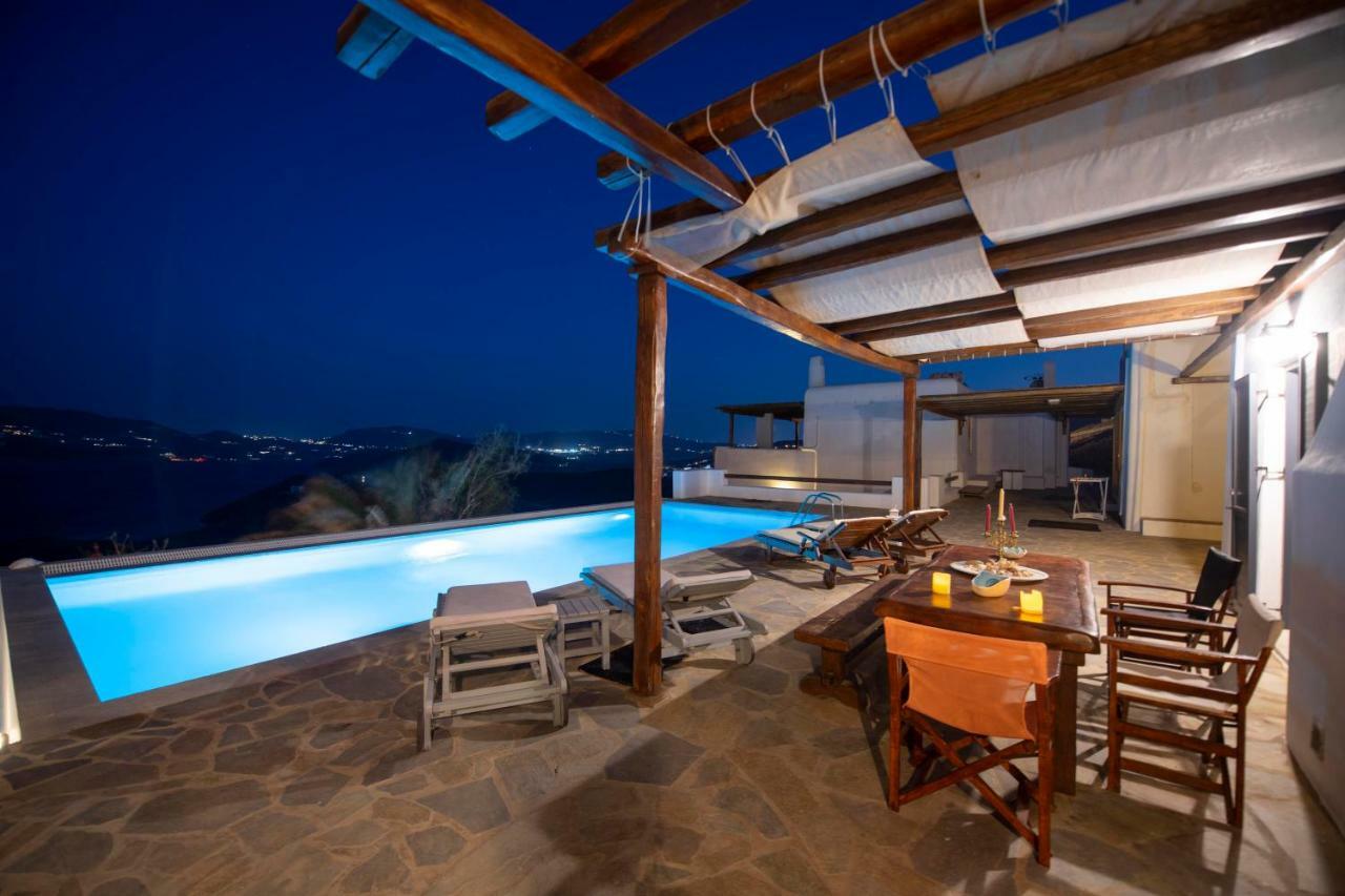 Siourdas Mykonos Villas Agios Sostis  ภายนอก รูปภาพ