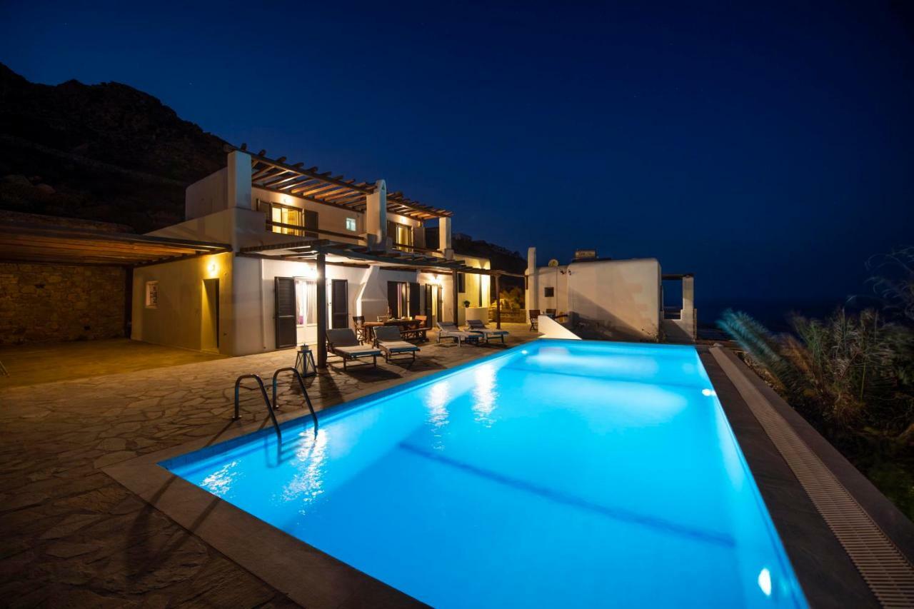 Siourdas Mykonos Villas Agios Sostis  ภายนอก รูปภาพ