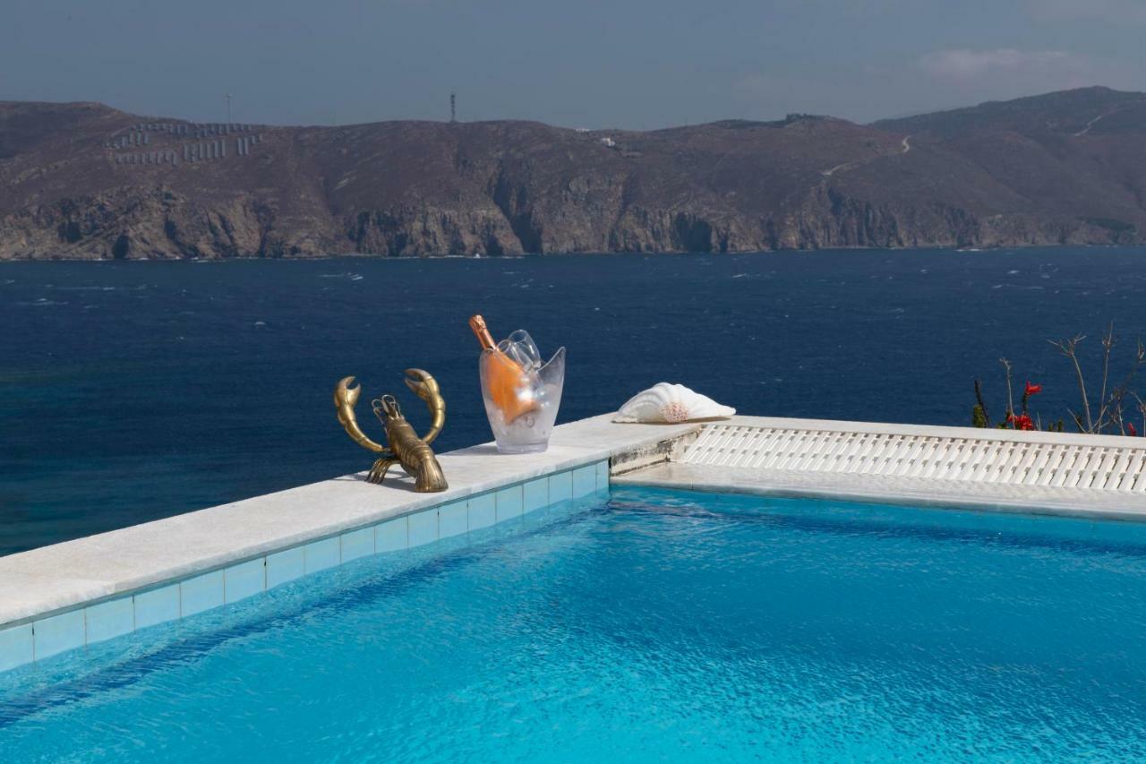 Siourdas Mykonos Villas Agios Sostis  ภายนอก รูปภาพ