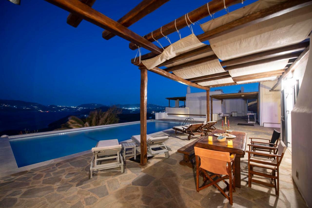 Siourdas Mykonos Villas Agios Sostis  ภายนอก รูปภาพ