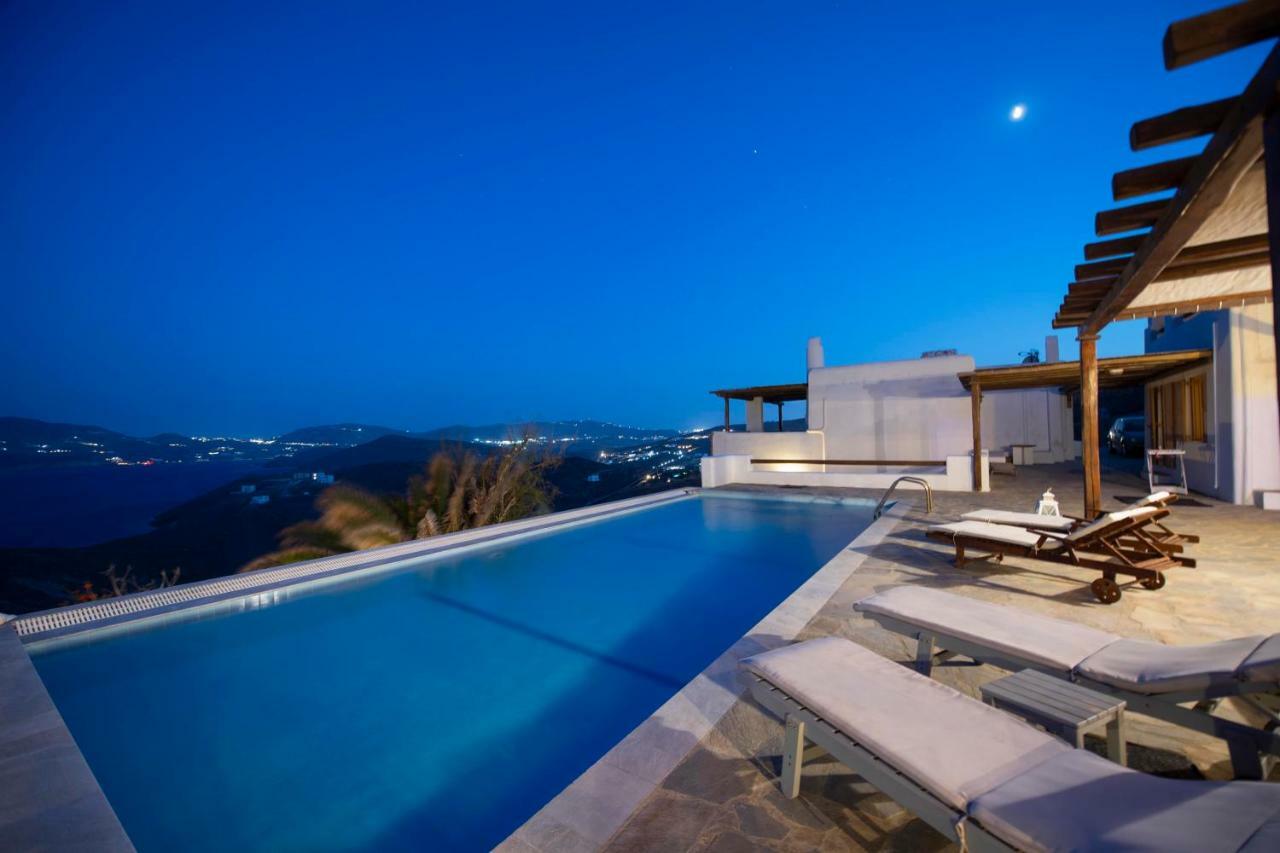 Siourdas Mykonos Villas Agios Sostis  ภายนอก รูปภาพ