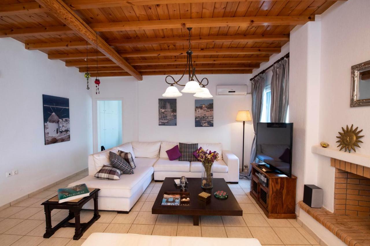 Siourdas Mykonos Villas Agios Sostis  ภายนอก รูปภาพ